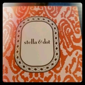 Stella & Dot Adrienne Mixed Chain Silver Necklace